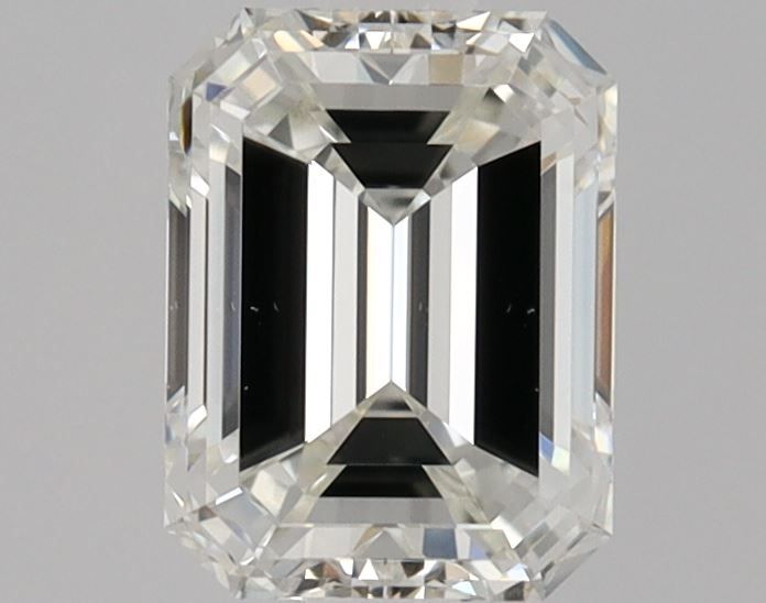 Diamante Naturale Taglio Smeraldo 0.8ct VG/VG H VS1 - GIA - 6.05x4.6x3.13mm