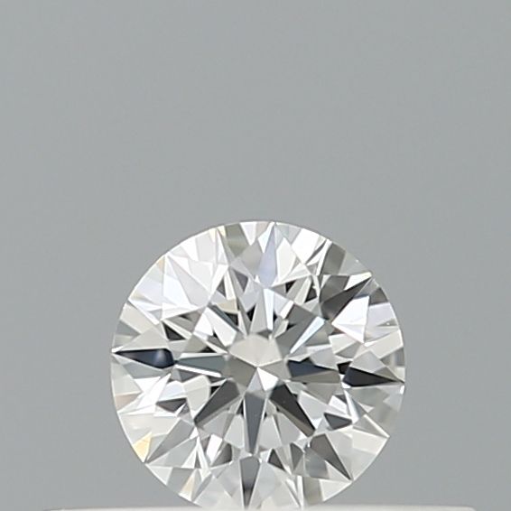 Diamante Naturale Taglio Brillante 0.19ct 3EX F VS2 - GIA - 3.71x3.73x2.27mm