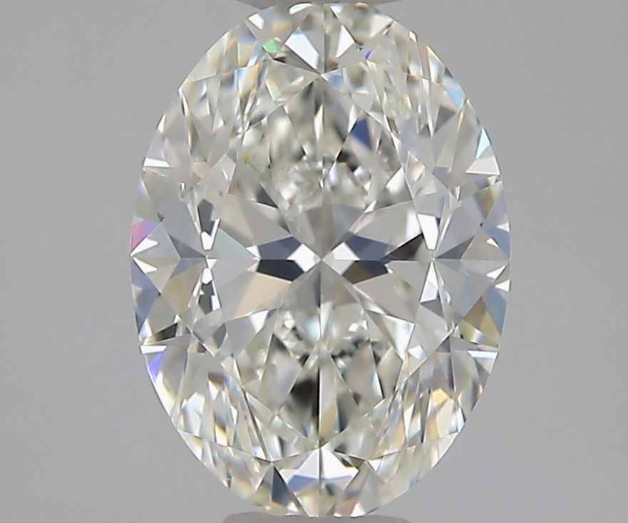 Diamante Naturale Taglio Ovale 1.3ct VG/EX I VS2 - GIA - 8.41x6.01x3.91mm