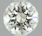 Diamante Naturale Taglio Brillante 0.4ct 3EX J VS2 - IGI - 4.68x4.72x2.91mm