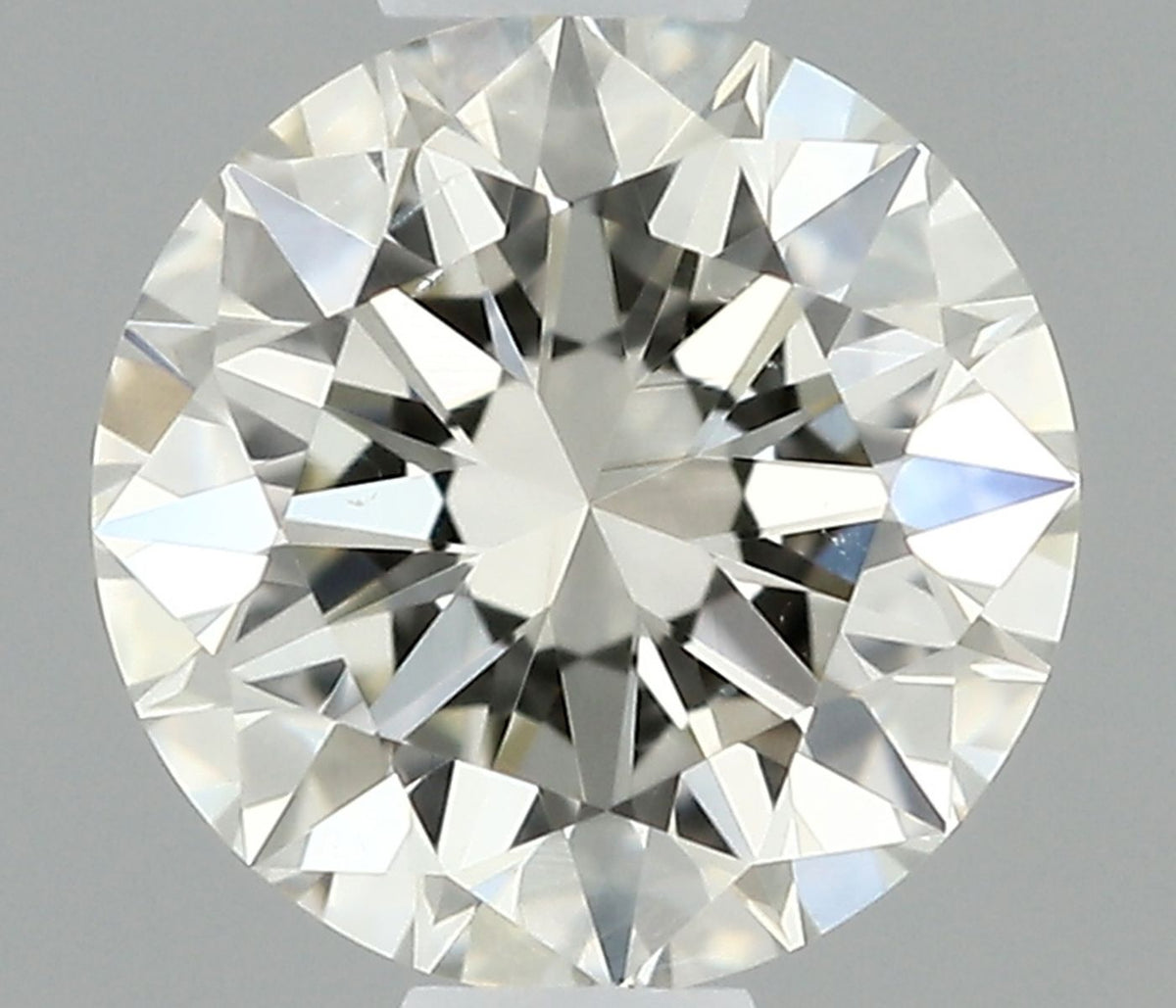 Diamante Naturale Taglio Brillante 0.4ct 3EX J VS2 - IGI - 4.68x4.72x2.91mm
