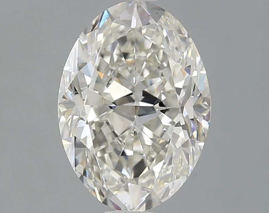 Diamante Naturale Taglio Ovale 1.7ct EX/EX I VS2 - IGI - 9.05x6.56x4.23mm