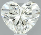 Diamante Naturale Taglio Cuore 0.4ct EX/EX J VS1 - IGI - 4.5x5.12x3.03mm