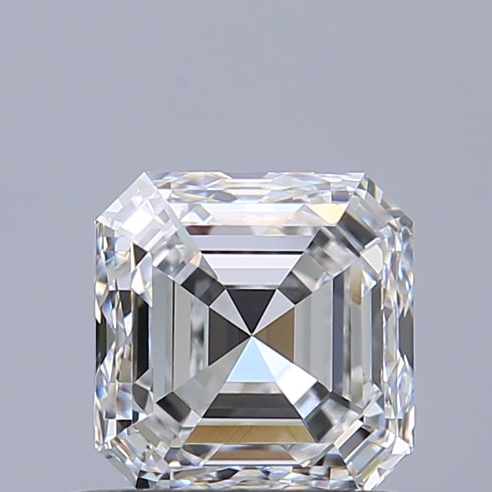 Diamante Naturale Taglio Asscher 0.9ct VG/EX E VVS1 - GIA - 5.18x5.08x3.51mm