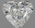 Diamante Naturale Taglio Cuore 0.9ct VG/VG H VS1 - IGI - 6.01x6.67x3.72mm