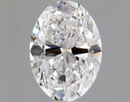 Diamante Naturale Taglio Ovale 1ct G/EX D VS2 - GIA - 7.83x5.55x3.43mm