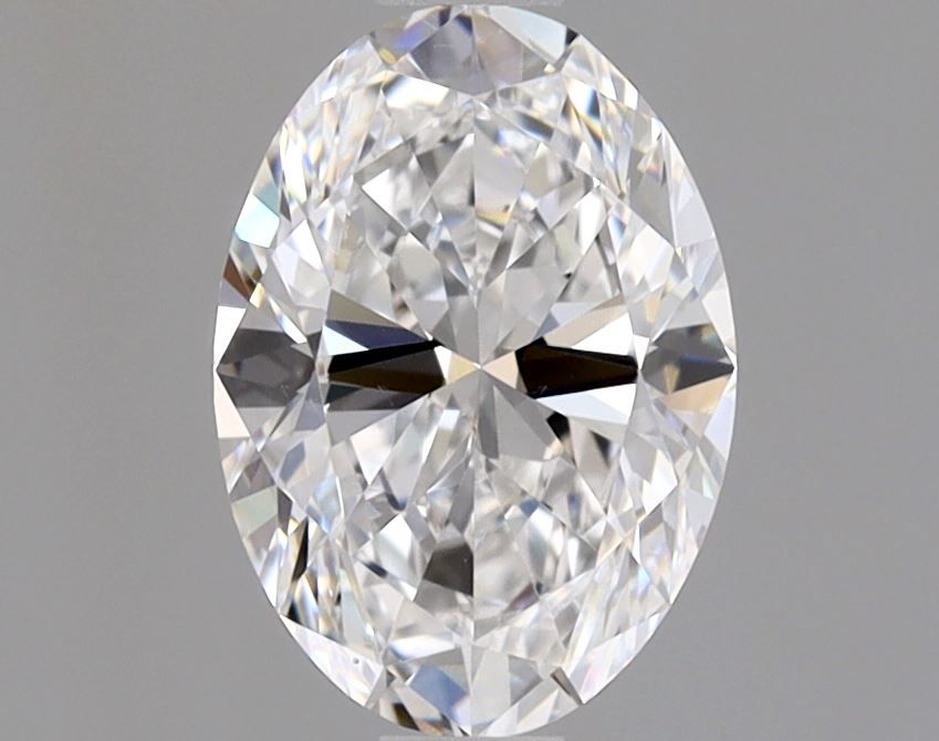 Diamante Naturale Taglio Ovale 1ct G/EX D VS2 - GIA - 7.83x5.55x3.43mm
