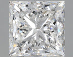 Diamante Naturale Taglio Princess 1.3ct VG/EX F VS2 - GIA - 5.73x5.7x4.32mm