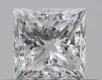 Diamante Naturale Taglio Princess 0.51ct G/VG E VS1 - GIA - 4.45x4.37x3.11mm