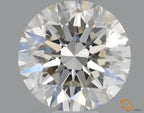 Diamante Naturale Taglio Brillante 0.5ct 3EX H VS1 - IGI - 5.02x5.07x3.17mm