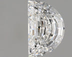 Diamante Naturale Taglio Mezzaluna 0.52ct VG/VG F VS1 - GIA - 6.17x4.0x2.56mm