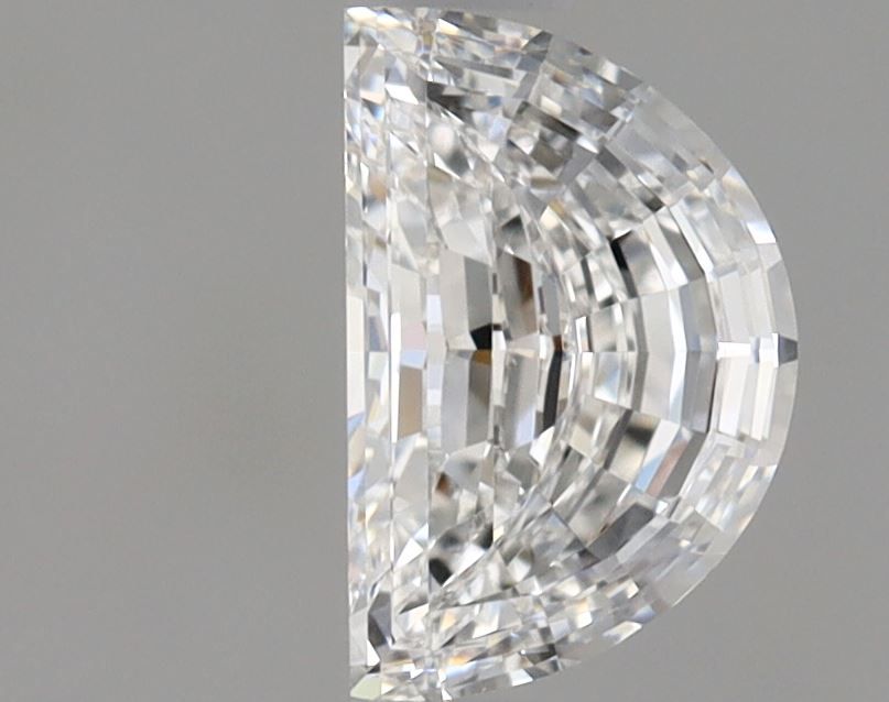 Diamante Naturale Taglio Mezzaluna 0.52ct VG/VG F VS1 - GIA - 6.17x4.0x2.56mm