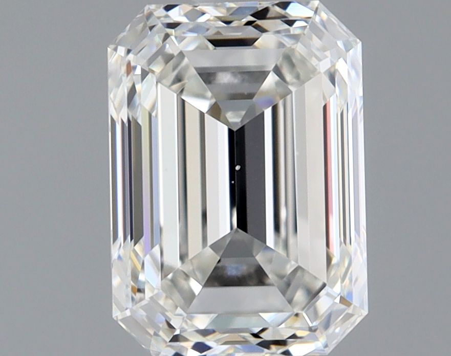 Diamante Naturale Taglio Smeraldo 1.01ct EX/EX H VS2 - GIA - 6.59x4.74x3.22mm