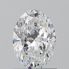 Diamante Naturale Taglio Ovale 0.9ct VG/EX D VVS1 - GIA - 7.64x5.43x3.38mm