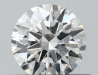 Diamante Naturale Taglio Brillante 0.37ct 3EX F VVS2 - IGI - 4.61x4.64x2.82mm