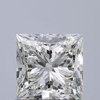 Diamante Naturale Taglio Princess 1.11ct EX/EX G VVS1 - IGI - 5.53x5.51x4.06mm