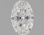 Diamante Naturale Taglio Ovale 0.53ct VG/EX F VVS2 - GIA - 6.79x4.37x2.77mm