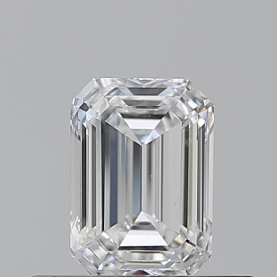 Diamante Naturale Taglio Smeraldo 0.5ct G/EX E VVS2 - GIA - 5.28x3.76x2.49mm