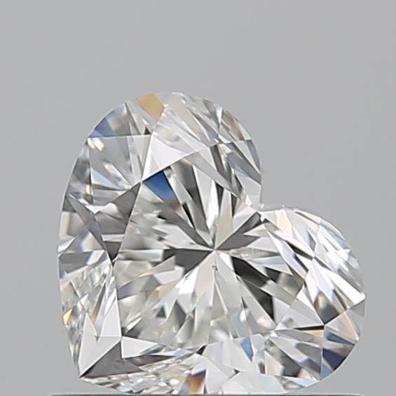 Diamante Naturale Taglio Cuore 0.71ct EX/EX H VS1 - GIA - 5.34x6.28x3.6mm