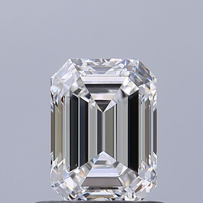 Diamante Naturale Taglio Smeraldo 0.71ct VG/EX E IF - GIA - 5.89x4.28x2.89mm