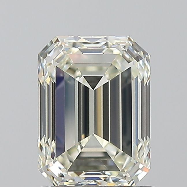 Diamante Naturale Taglio Smeraldo 1.51ct EX/EX J VVS1 - IGI - 7.27x5.32x3.77mm