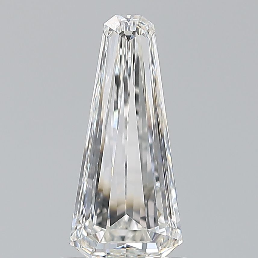 Diamante Naturale Taglio Scudo 0.7ct VG/EX F VS2 - GIA - 9.63x4.43x2.24mm