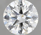 Diamante Naturale Taglio Brillante 1ct 3EX F VS2 - IGI - 6.39x6.44x3.86mm