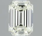 Diamante Naturale Taglio Smeraldo 0.41ct EX/EX J IF - IGI - 5.32x3.68x2.27mm