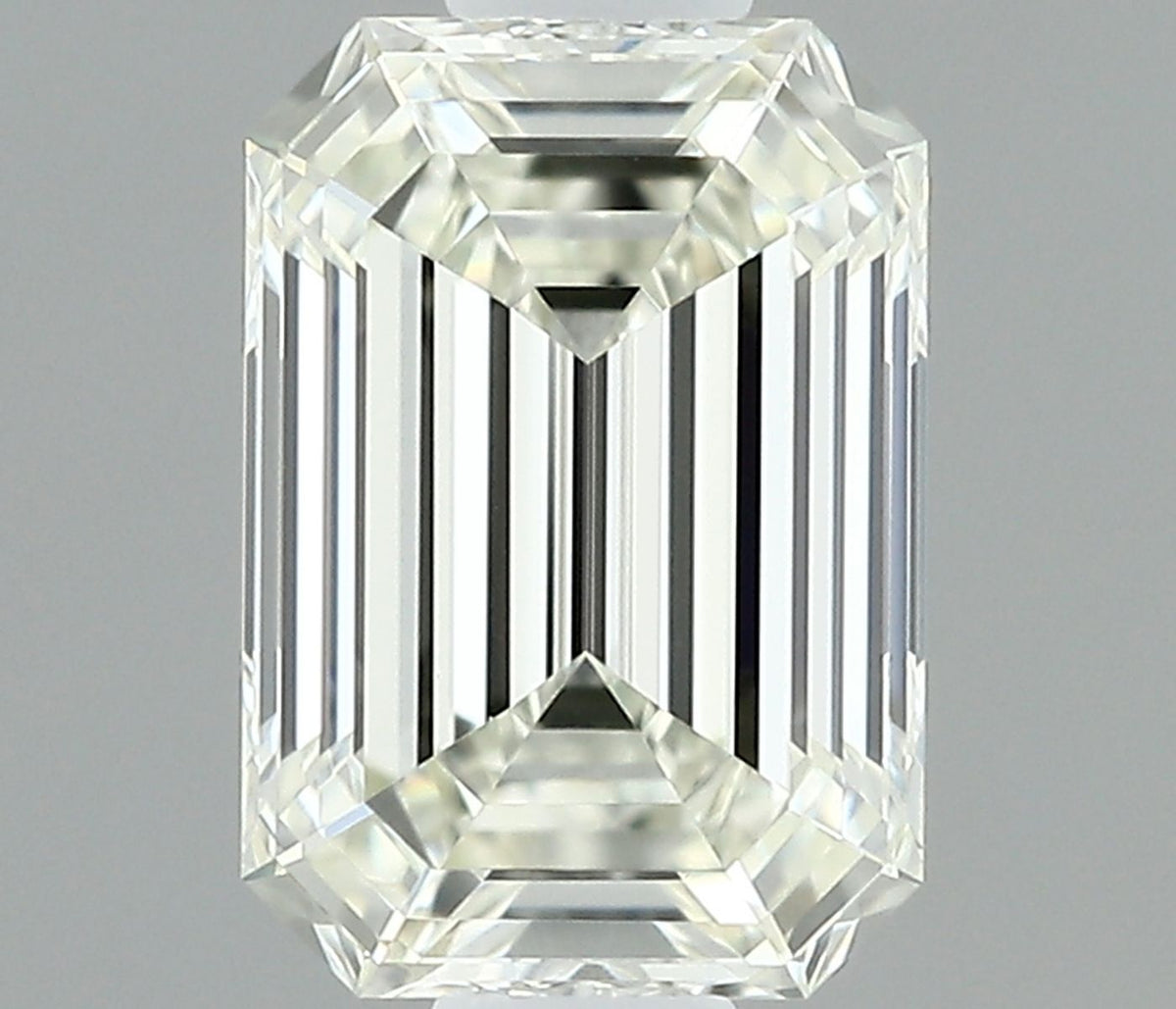 Diamante Naturale Taglio Smeraldo 0.41ct EX/EX J IF - IGI - 5.32x3.68x2.27mm