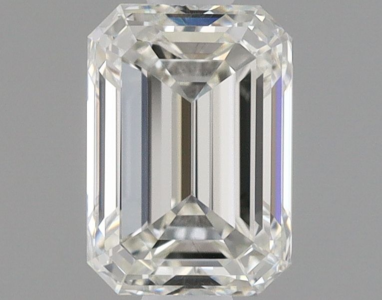Diamante Naturale Taglio Smeraldo 0.8ct EX/VG J VVS2 - GIA - 6.07x4.27x3.04mm
