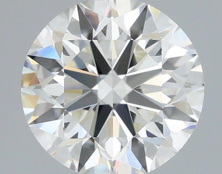 Diamante Naturale Taglio Brillante 1.53ct 3EX J VVS2 - IGI - 7.36x7.43x4.45mm