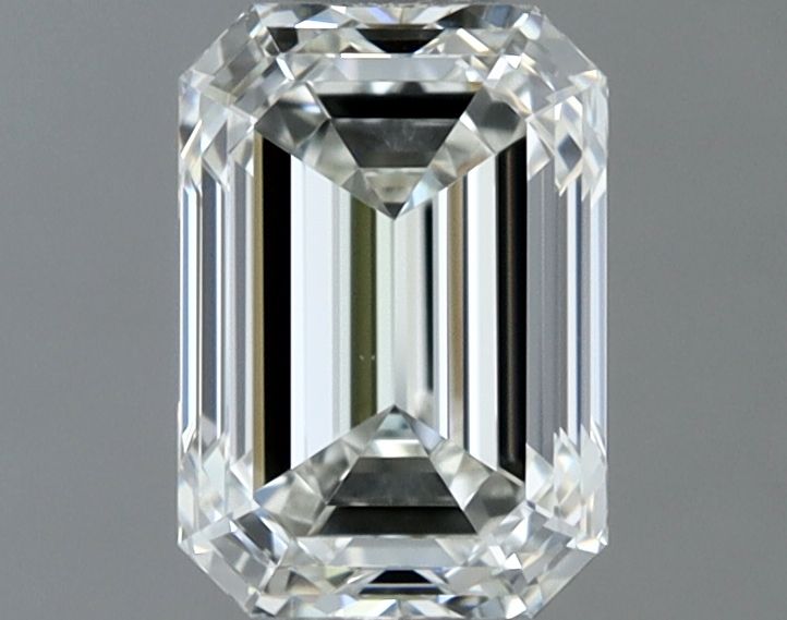 Diamante Naturale Taglio Smeraldo 0.7ct EX/EX H VVS2 - IGI - 5.87x4.12x2.87mm