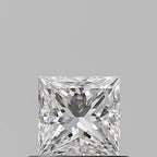 Diamante Naturale Taglio Princess 0.56ct VG/EX E VVS1 - GIA - 4.58x4.53x3.29mm