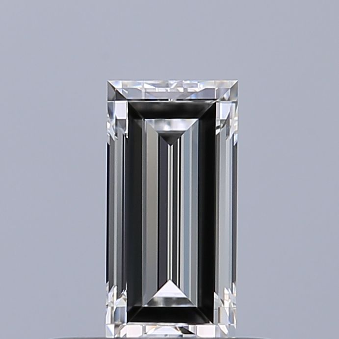 Diamante Naturale Taglio Baguette 0.41ct EX/EX E VVS1 - GIA - 6.11x3.0x2.13mm