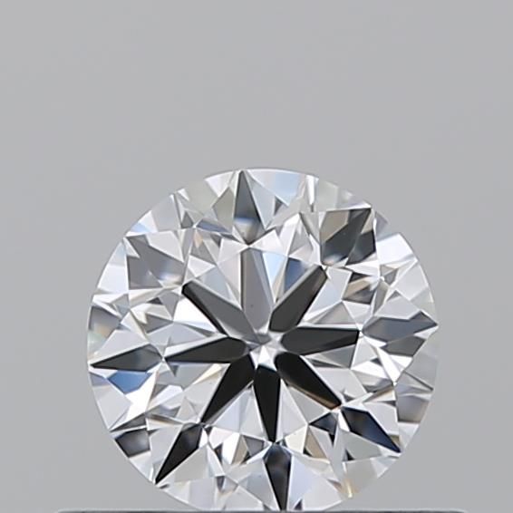 Diamante Taglio Brillante 0.5ct VG/EX/EX D VVS2 - GIA - 5.04x5.01x3.15mm