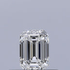Diamante Naturale Taglio Smeraldo 0.31ct VG/VG F IF - GIA - 4.61x3.29x2.16mm