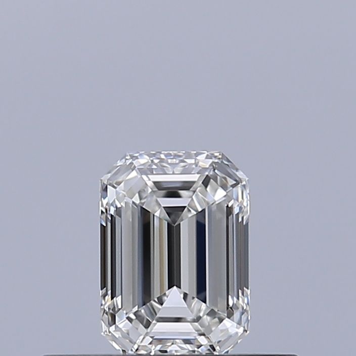 Diamante Naturale Taglio Smeraldo 0.31ct VG/VG F IF - GIA - 4.61x3.29x2.16mm