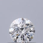 Diamante Naturale Taglio Brillante 0.37ct 3EX E VS2 - GIA - 4.56x4.6x2.86mm