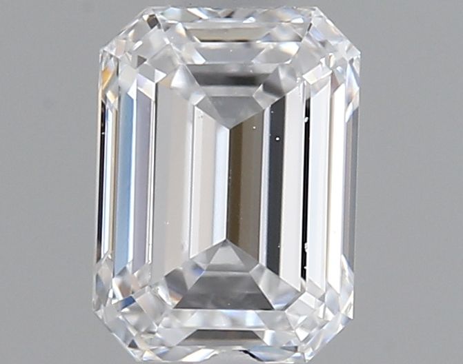 Diamante Naturale Taglio Smeraldo 0.6ct G/VG D VVS2 - GIA - 5.35x3.93x2.72mm