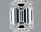 Diamante Naturale Taglio Smeraldo 1.21ct EX/EX E VS1 - GIA - 6.96x5.14x3.53mm