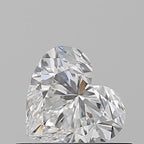 Diamante Naturale Taglio Cuore 0.5ct VG/VG E VVS1 - GIA - 4.88x5.45x3.27mm
