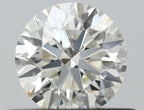Diamante Naturale Taglio Brillante 0.45ct 3EX J VVS2 - IGI - 4.82x4.86x3.06mm