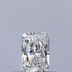 Diamante Naturale Taglio Radiant 0.31ct VG/VG E VVS1 - GIA - 4.88x3.39x2.18mm