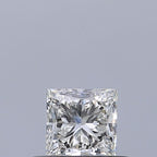 Diamante Naturale Taglio Princess 0.34ct G/EX F VVS1 - GIA - 3.71x3.7x2.73mm