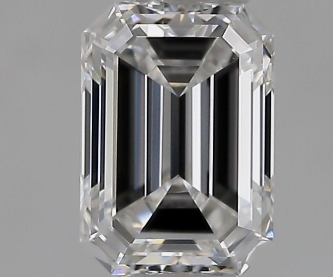 Diamante Naturale Taglio Smeraldo 0.6ct VG/VG E VVS1 - GIA - 5.9x4.15x2.67mm