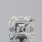 Diamante Naturale Taglio Asscher 0.9ct EX/VG I IF - GIA - 5.21x5.17x3.55mm