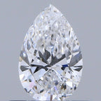 Diamante Naturale Taglio Goccia 0.41ct EX/EX D VS1 - GIA - 6.49x4.22x2.54mm