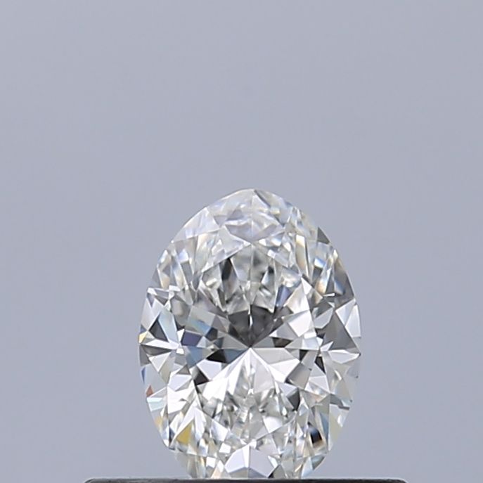 Diamante Naturale Taglio Ovale 0.3ct VG/EX F IF - GIA - 5.34x3.78x2.4mm