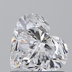 Diamante Naturale Taglio Cuore 0.9ct VG/EX D VVS2 - GIA - 5.94x6.55x3.91mm