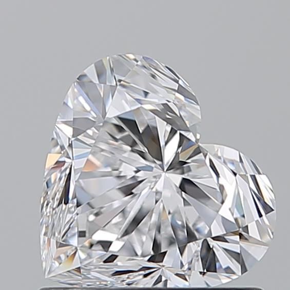 Diamante Naturale Taglio Cuore 0.9ct VG/EX D VVS2 - GIA - 5.94x6.55x3.91mm